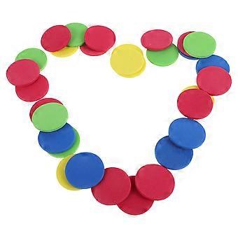 Mini Foam Discs Launcher Toy Foam Disc Shooting with 4 Bags of Replacement Discs