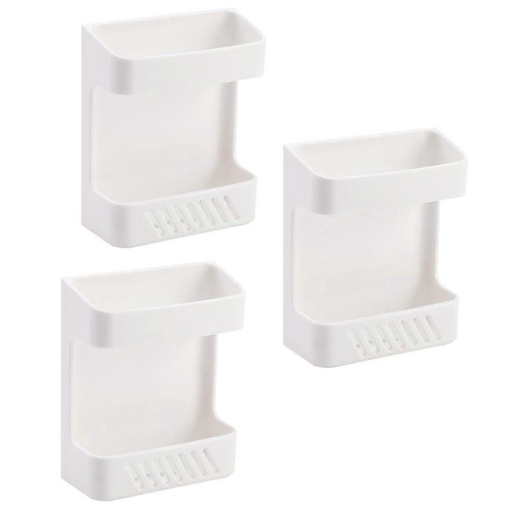 Remote Control Storage Box Multipurpose Wall-Mounted Rack for 3Pcs Home