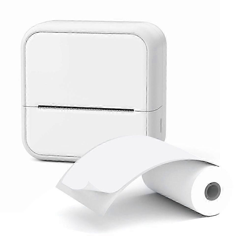 Portable Thermal Printer Mini Printer with Stickers Printer for Notes Journal DIY Kids Gift