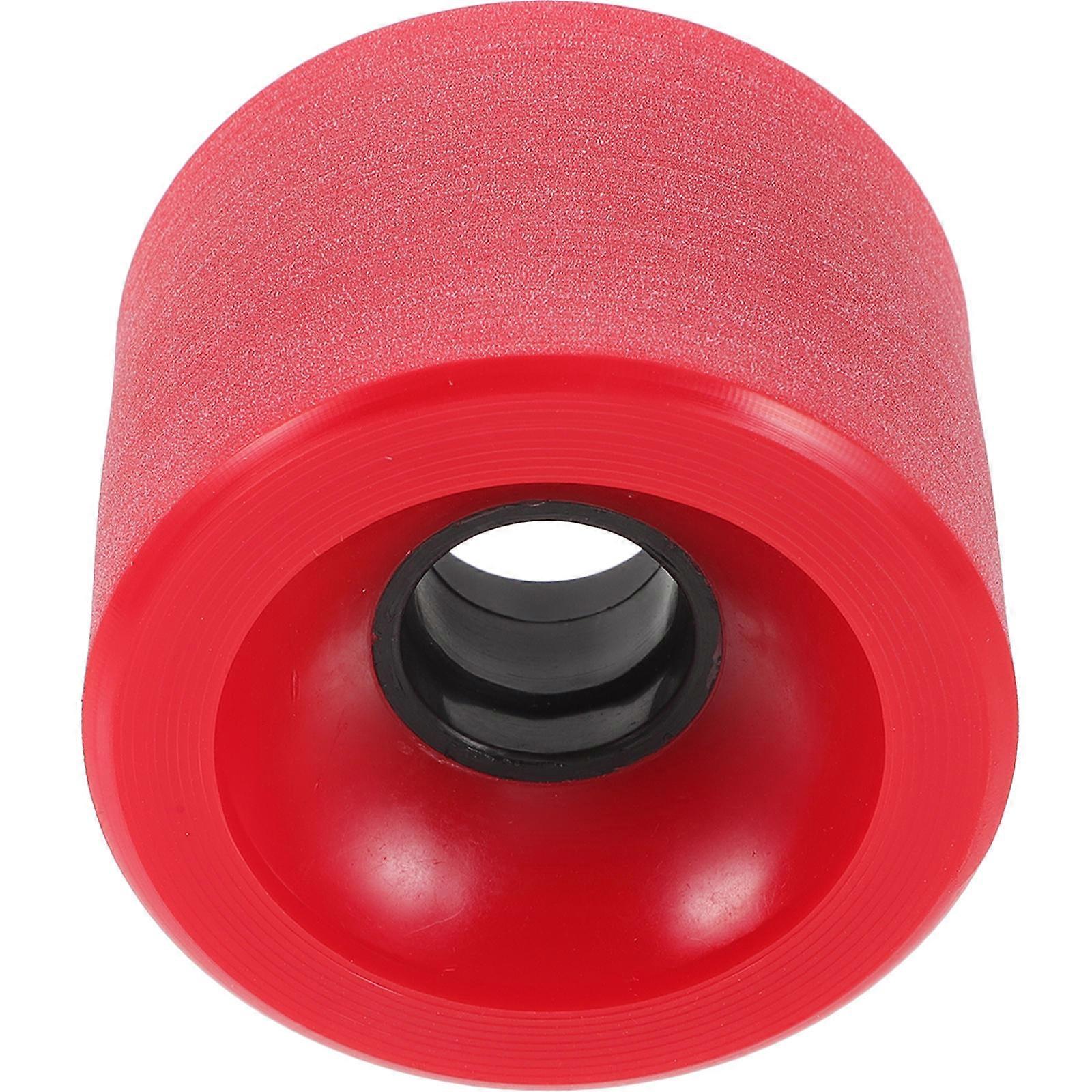 Scooter Accessory Red Wheel Replacement Wheel Durable for Roller Skating