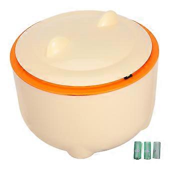 Sealed Cat Litter Trash Can for Pet 1Set with Bags