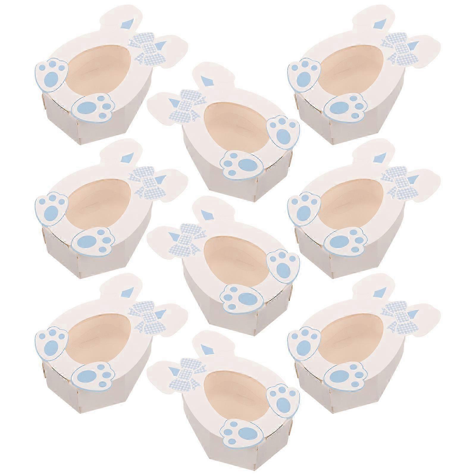 Candy Container Easter Snack Holder for Gift Packing 50Pcs Paper Box