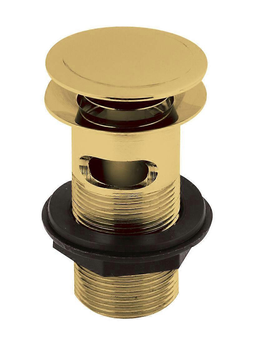 Push Button Basin Waste Slotted