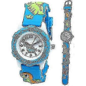 Boys Kids Watch: Silicone Children's Watch With 3D Cute Cartoons - Waterproof & Educational Gift for Girls & Boys