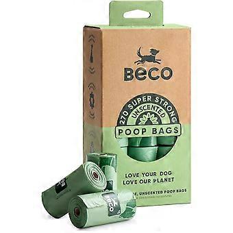 Dog Poo Bags - Strong, Leakproof & Large - 100% Recycled Plastic, Extra Thi