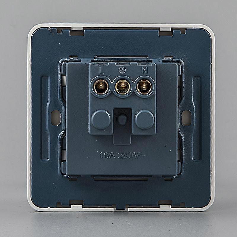 White Extra Flat Wall Outlet, Two-way Switch, Standard Electrical Socket