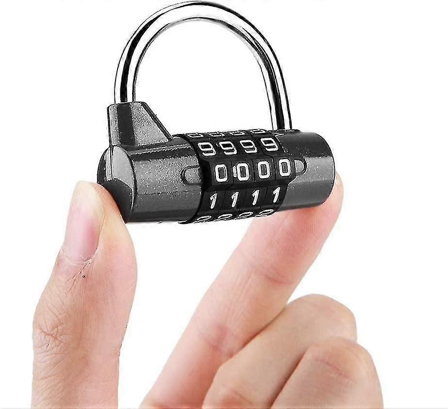 Door Password Lock, 4-digit Code Combination Padlock Security Password Lock