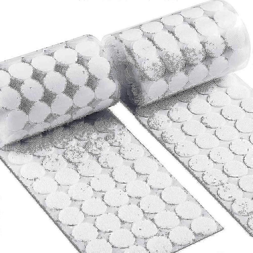 15mm Hook And Loop 100 Pairs Diameter Hook And Loop Self Adhesive Round Superb