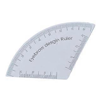 Eyebrow Measuring Tool with Precise Brow Mapping and Reusable PVC Design for Salon Use