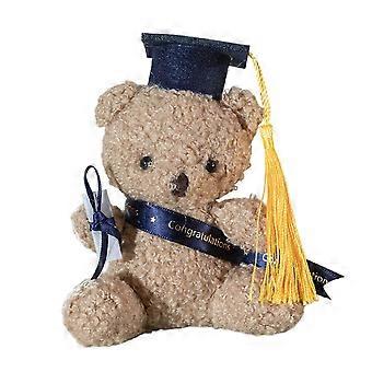 Stuffed Bear Toy for University Graduation Party Cute Bear Graduation Bear Stuffed Bear Bachelors Party Souvenir Navy blue