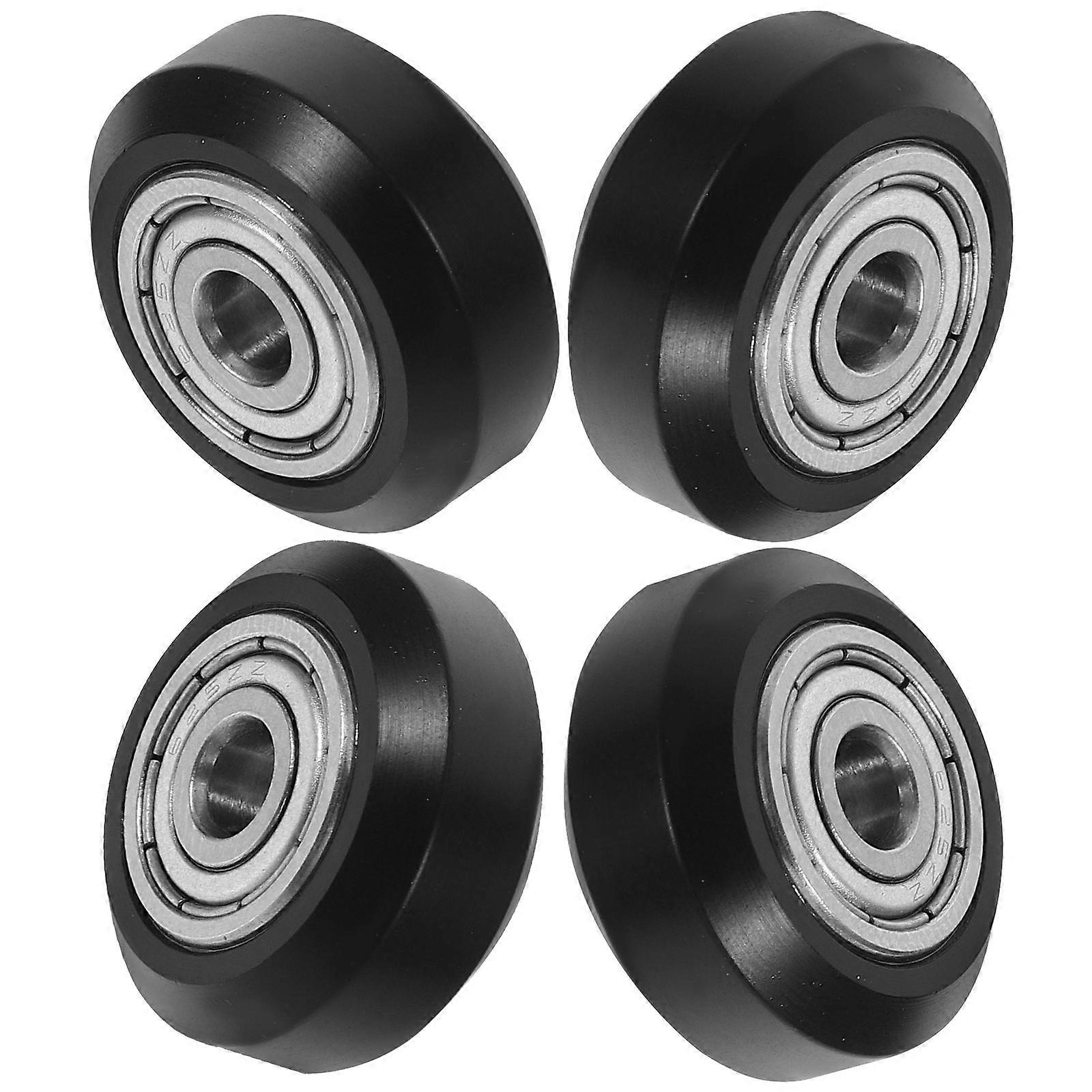 4pcs Printer Wheels Printer POM Pulley Wheels Printer Linear Bearing Wheels 3D Printer Accessories