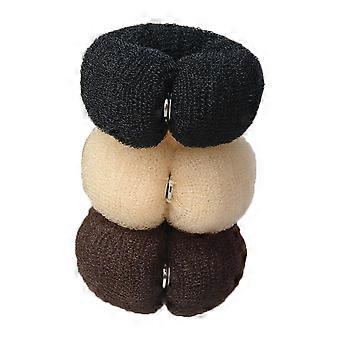 6 Pcs Tresse Bandeaux Femmes Cheveux Chignon Chignon Ballet Chaussette Chignon Chignon Chaussette Chignon Anneau Styler Maker