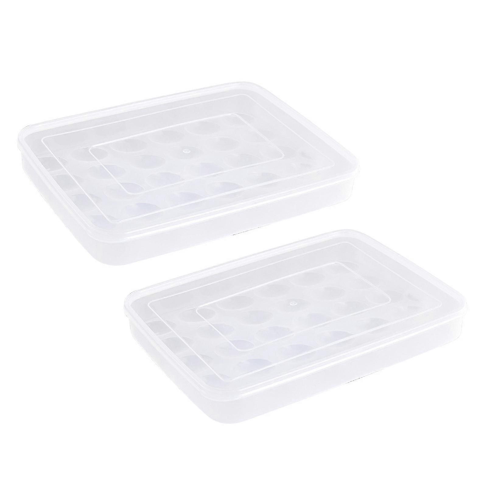 Space Efficient 30 Oocyte Storage Solution Stackable Kitchen Planner compatible with Countertop And Refrigerator Strong Building