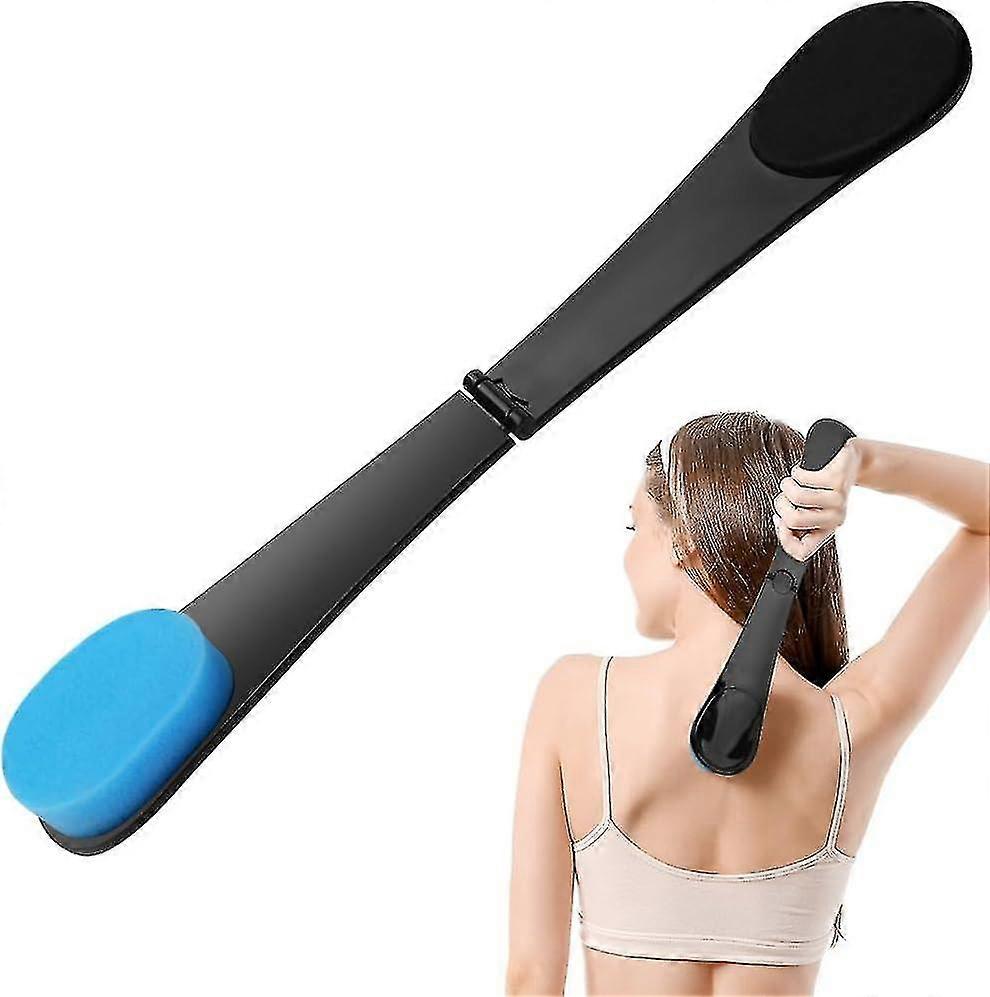 Reusable Back Self-Tanning Lotion Applicator for Even Tanning Application