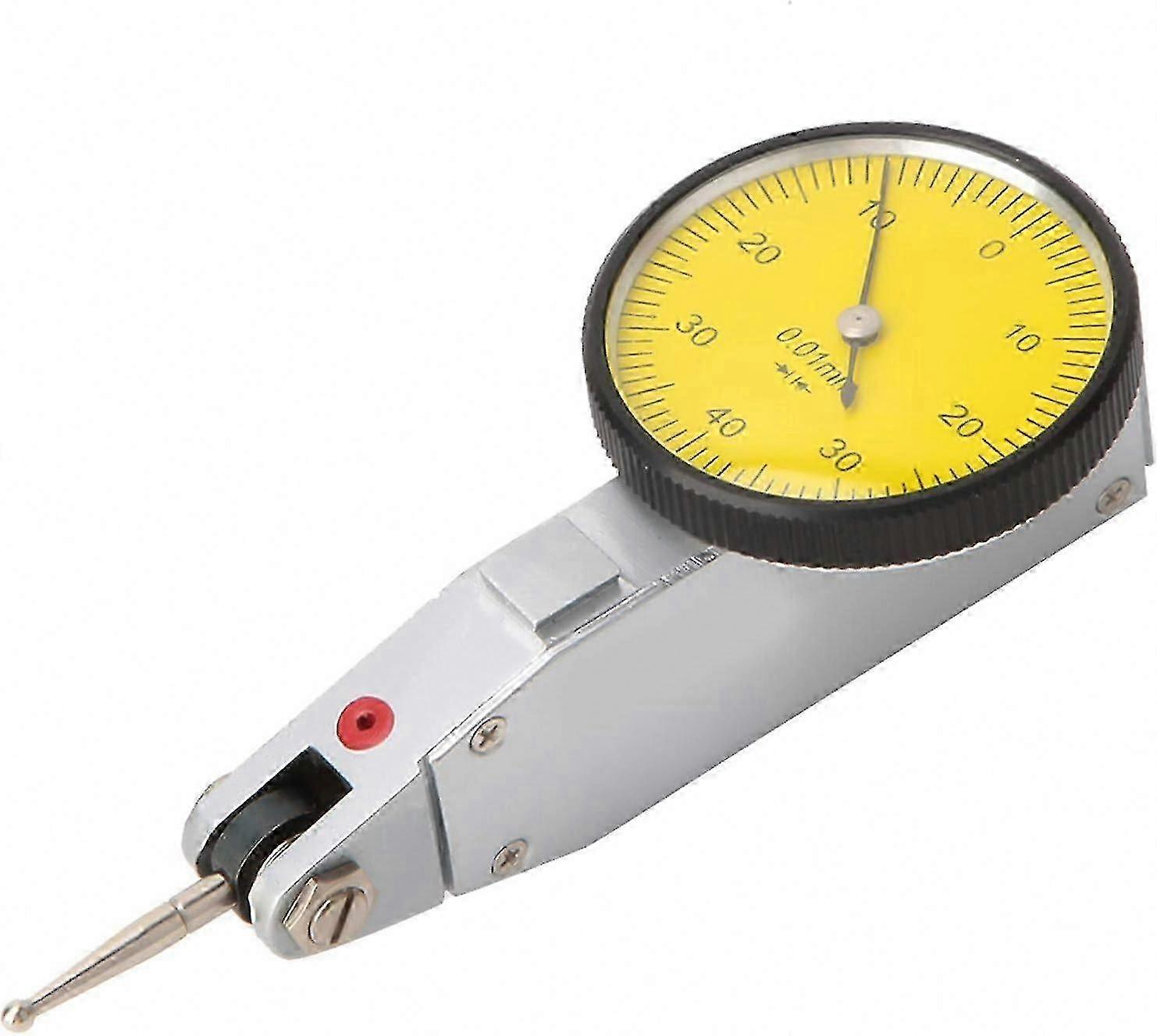 Dial Indicator 0-0.8mm Range 0.01mm Precision with Storage Box
