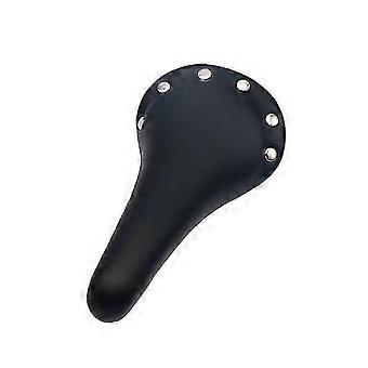 Fahrradsattel Weiches PU-Leder Rennrad Niet Sitzkissen Racing Sattelbezug Bequem Wasserdicht Vintage Fahrradsattel - Gut