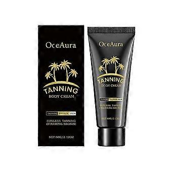 Oceaura Dark Body Lotion Cream Moisturizing And Caring Body Lotion With A Bronzed Tone, Hydrating And Smoothing Skin Body Cream