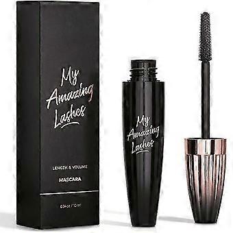 Long Lasting Waterproof Mascara, 7D Thick Lengthening Eyelash Mascara, Sweat Resistant Daily Eye Makeup, 1/2/4Pcs