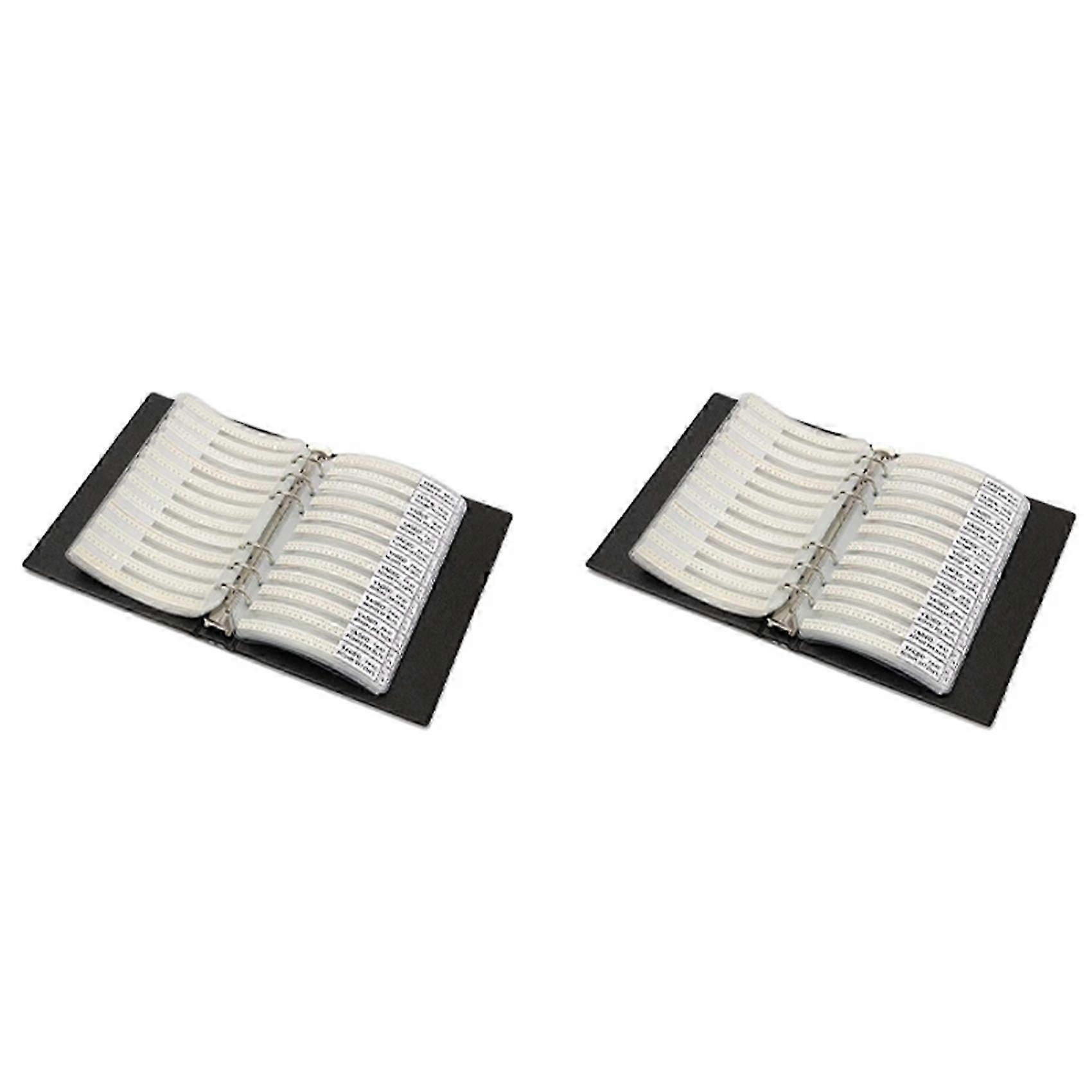 2X 8500PCS 0402 SMD Resistor Sample Book 1% Resistor Kit