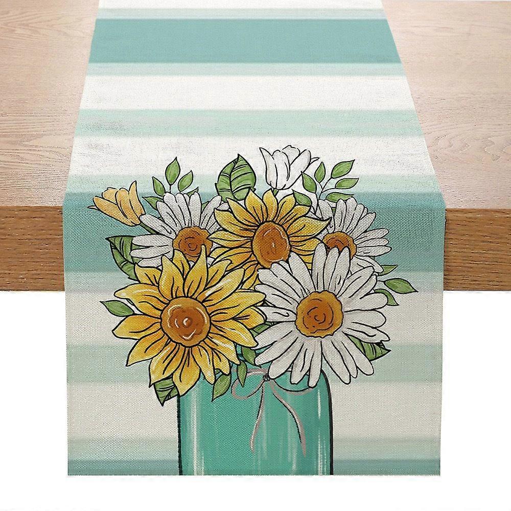 33*183CMLinen table runner 12