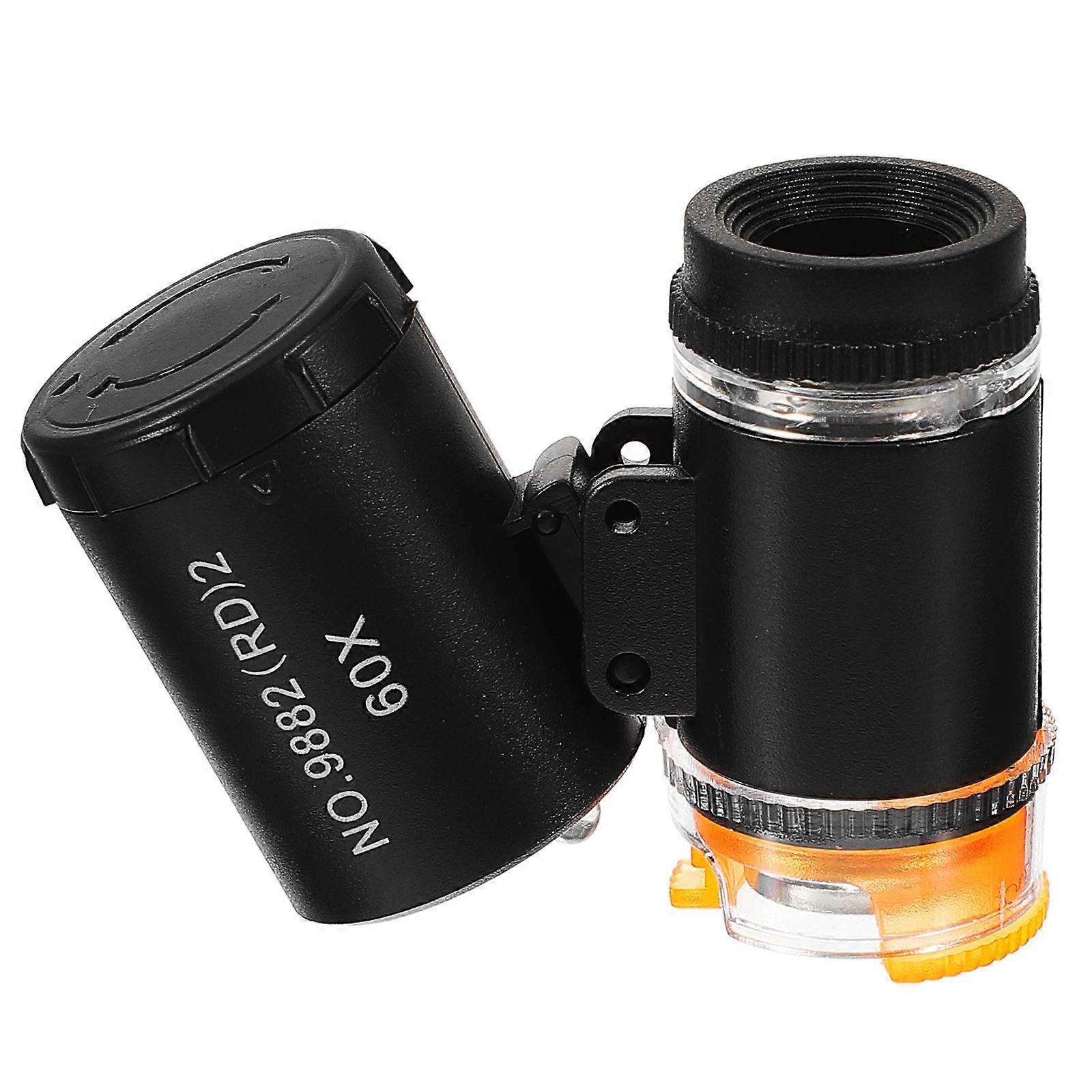 Handheld Microscope Portable Microscope for Coin Identification 60X