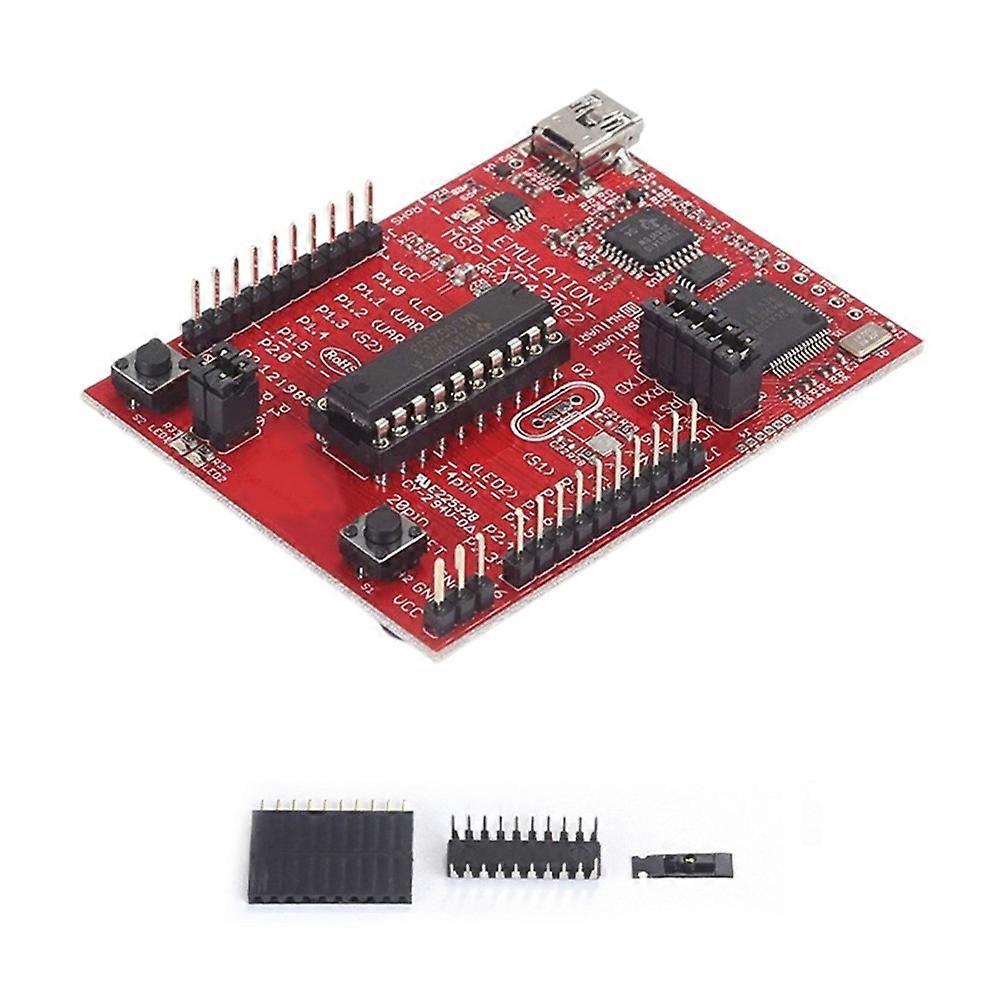MSP-EXP430G2 LaunchPad Development Board MSP430G2553/2452 Chip on-Board Emulator USB Programming and Debugging