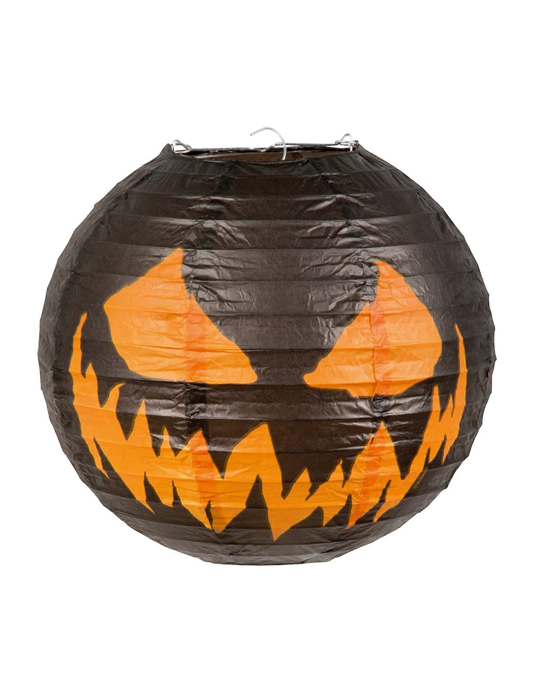25cm Spooky Pumpkin Paper Lantern