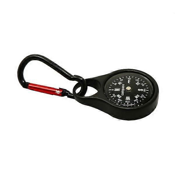 Key ring, mountain buckle compass, waterproof and shockproof portable compass, professional and multi-functional