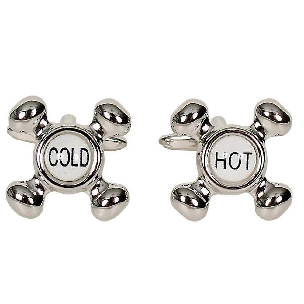 GDesign Hot Cold Design Button Cufflinks High Quality and Durable Cufflinks