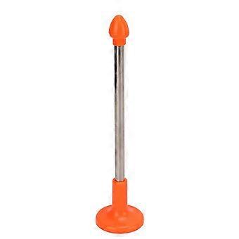 Oranje telescopische golfuitlijnstok