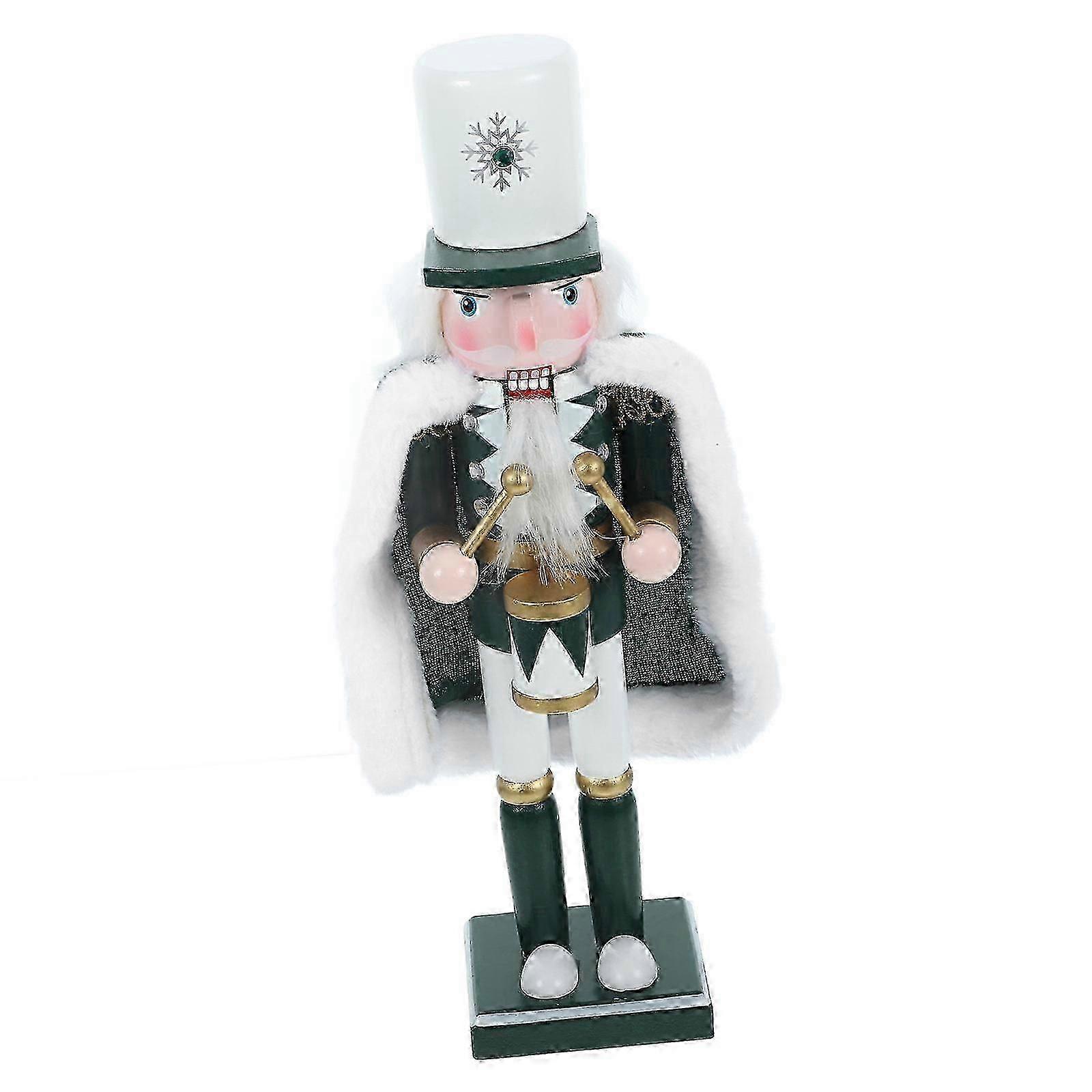 Wooden Nutcracker Decorations Christmas Nutcrackers 5Pcs Small Soldier Set