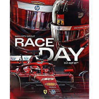 Ferrari at the F1 Baku Grand Prix Jigsaw Puzzles DS-217