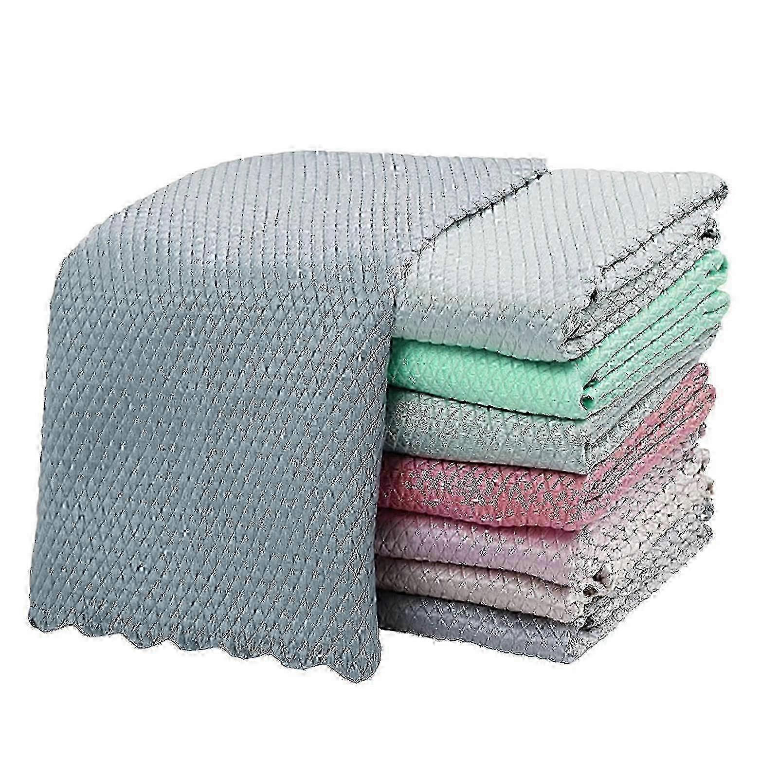 Absorbent Textured Wipes 10 Pack Reusable