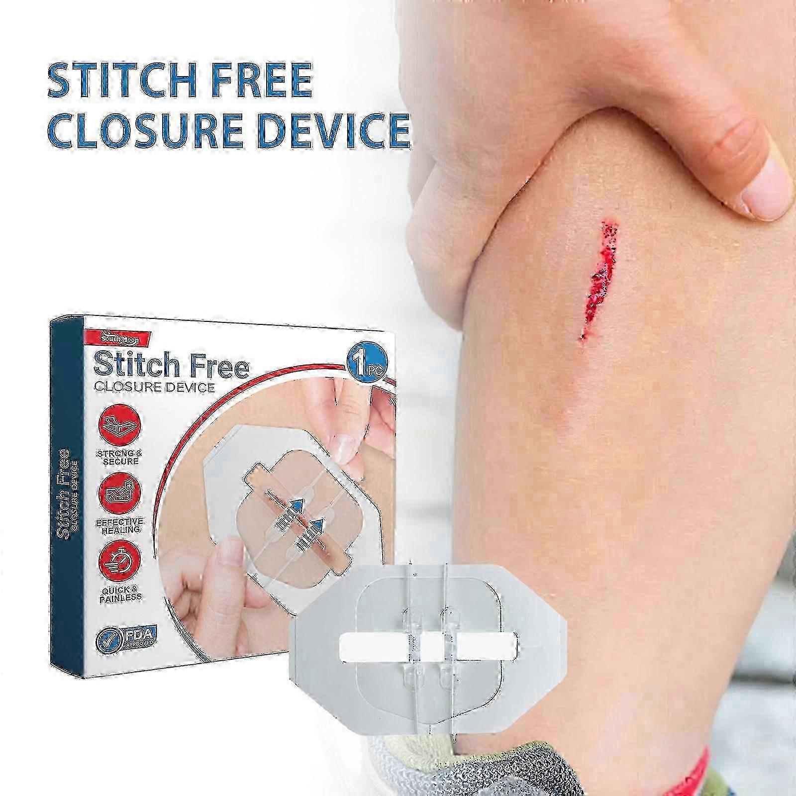 Surgical-Grade Zip Wound Strips