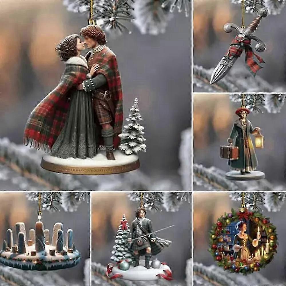 Outlander bogtema julepynt