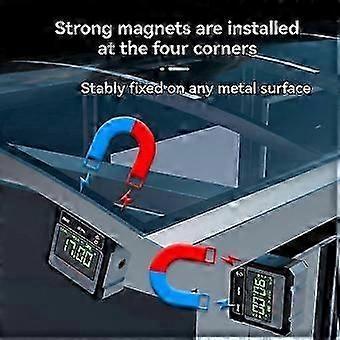 Laser Level Digital Protractor 490 Magnetic Base Angle Finder Tool for Precision Measuring