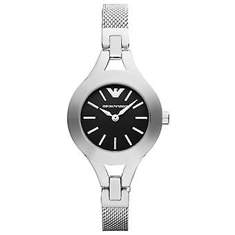 Armani Chiara Quartz Analog Woman Watch with AR7328 Stainless Steel Bracelet