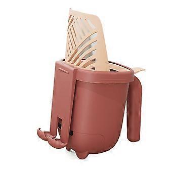 Cat Filter Clean Litter Shovel Scoop Large Capacity Thickening Box Self Cleaning Comfortable Handle