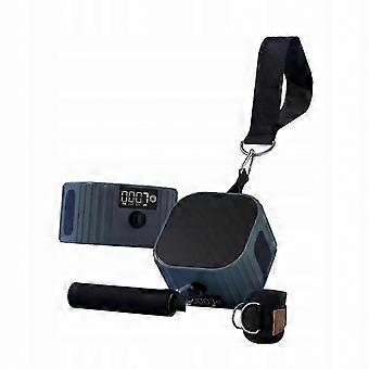 Portable Cable Machine, Smart Fitness Equipment with Handle, Dark Blue, 2025