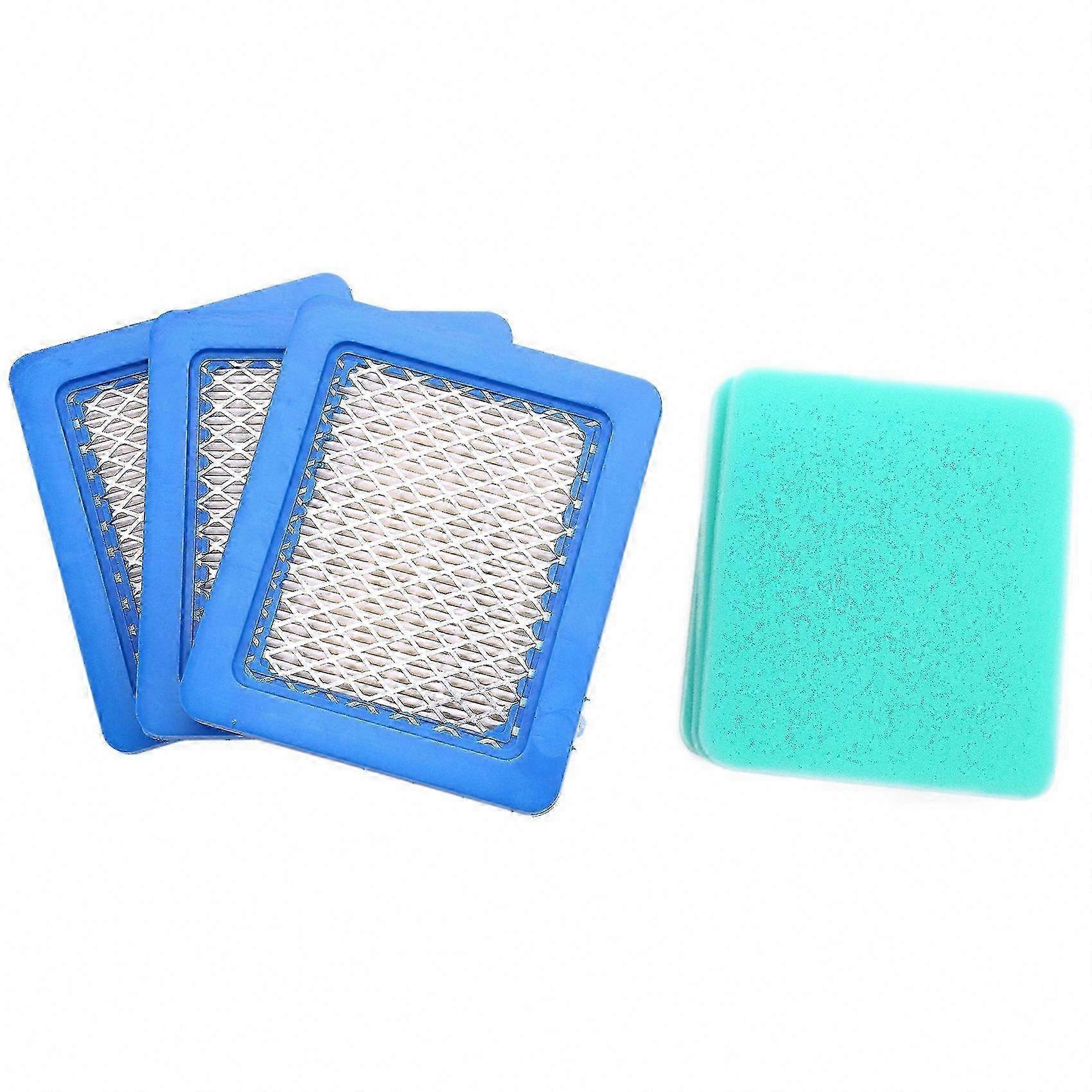 3 Pack 491588s Air Filter with Pre-Filter Replacement