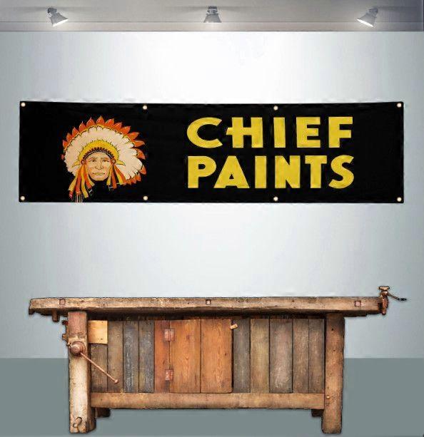 CHIEF PAINTS BANNER FLAG HF0269