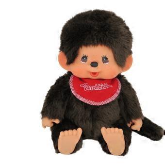 Sekiguchi Monchhichi SUPER SOFT Boy Red Soft Character Collectible Plush Doll