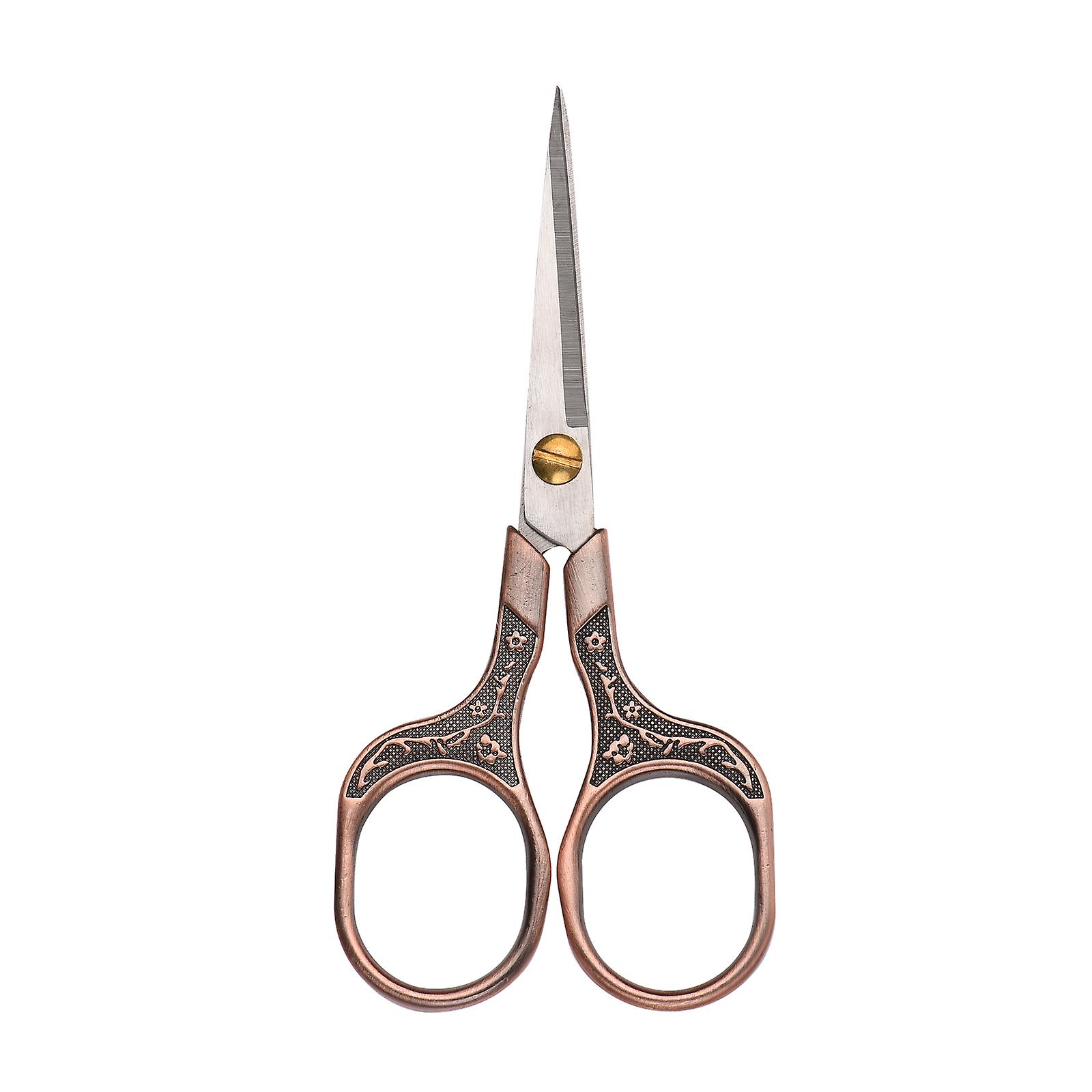 Salon Barber Stainless Steel Scissors Plum Blossom Sharp Scissors