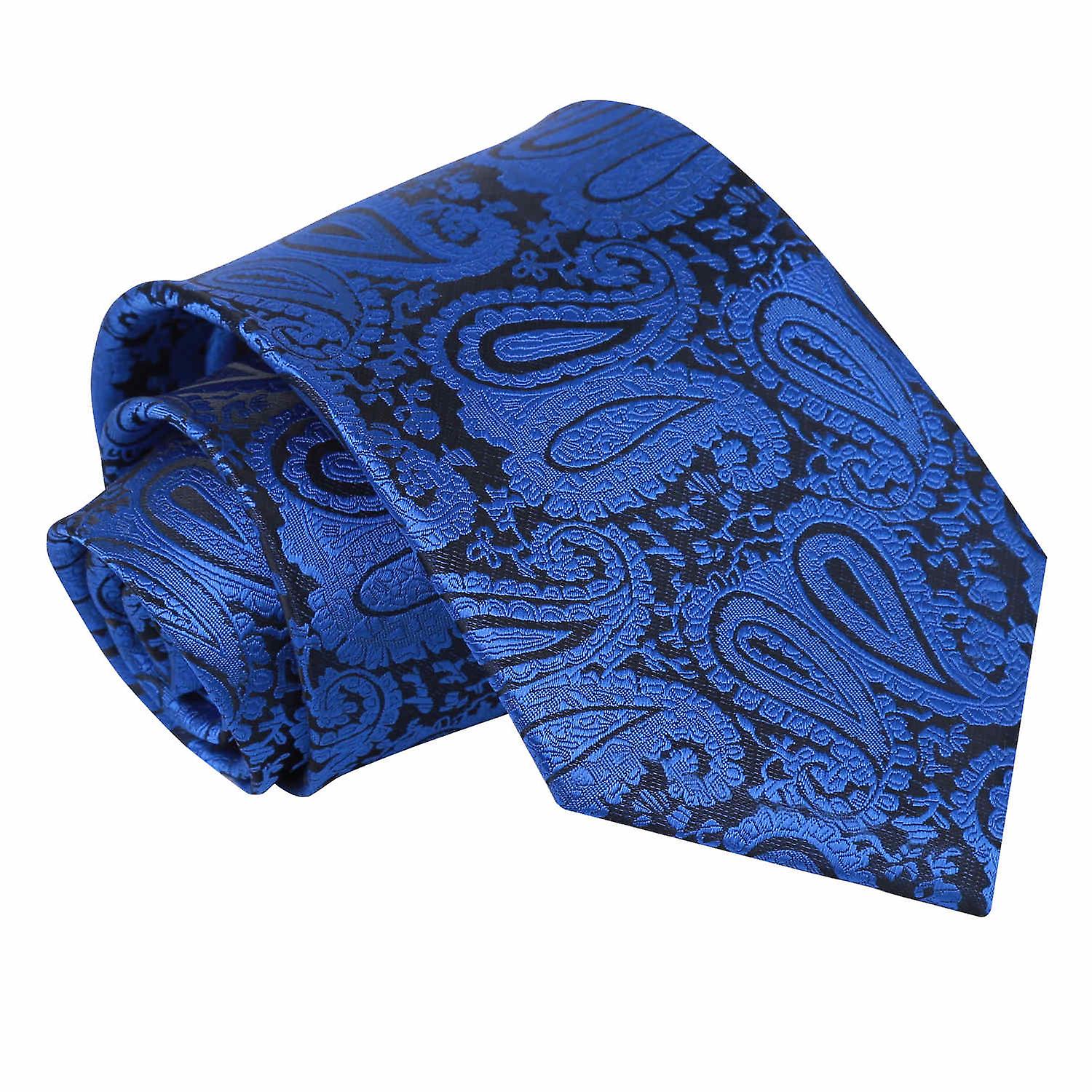 Royal Blue Paisley Tie