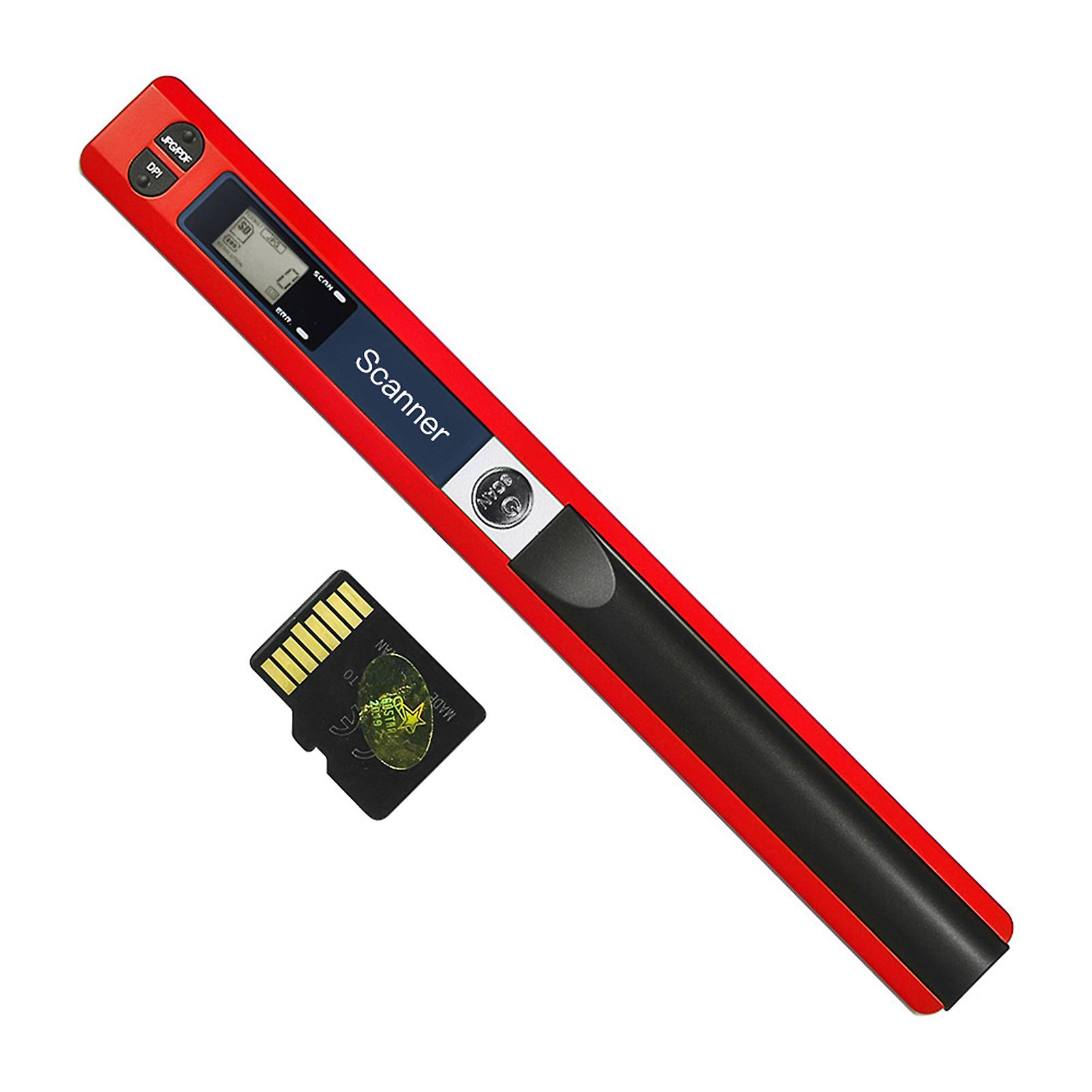 Portable Handheld Wand Wireless Scanner A4 Size 900dpi