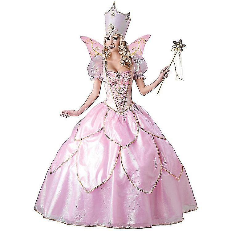 Pink Fairy Costume Godmother Costume Halloween Costume | Fruugo UK