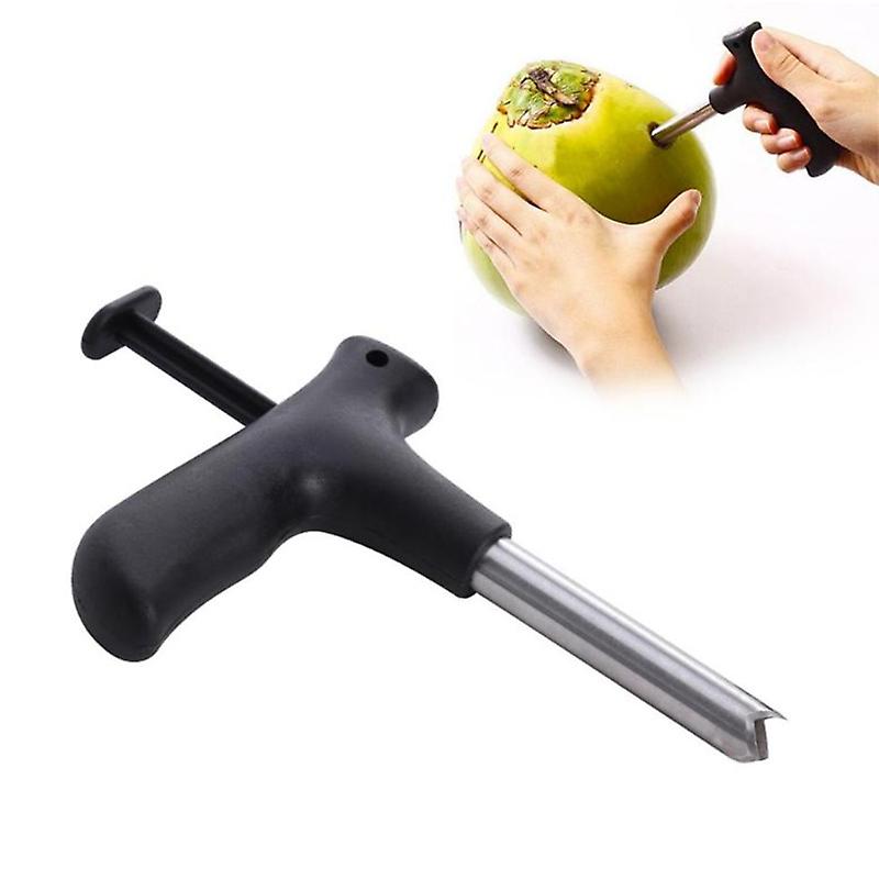 Coco Cutter, Corer Durable Stainless Fruit Cutter Opening Hole Tool