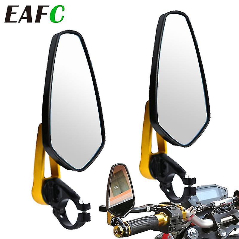 2pcs Cycle 7/8" 22mm Bar End Side View Bike Bike Bar View S