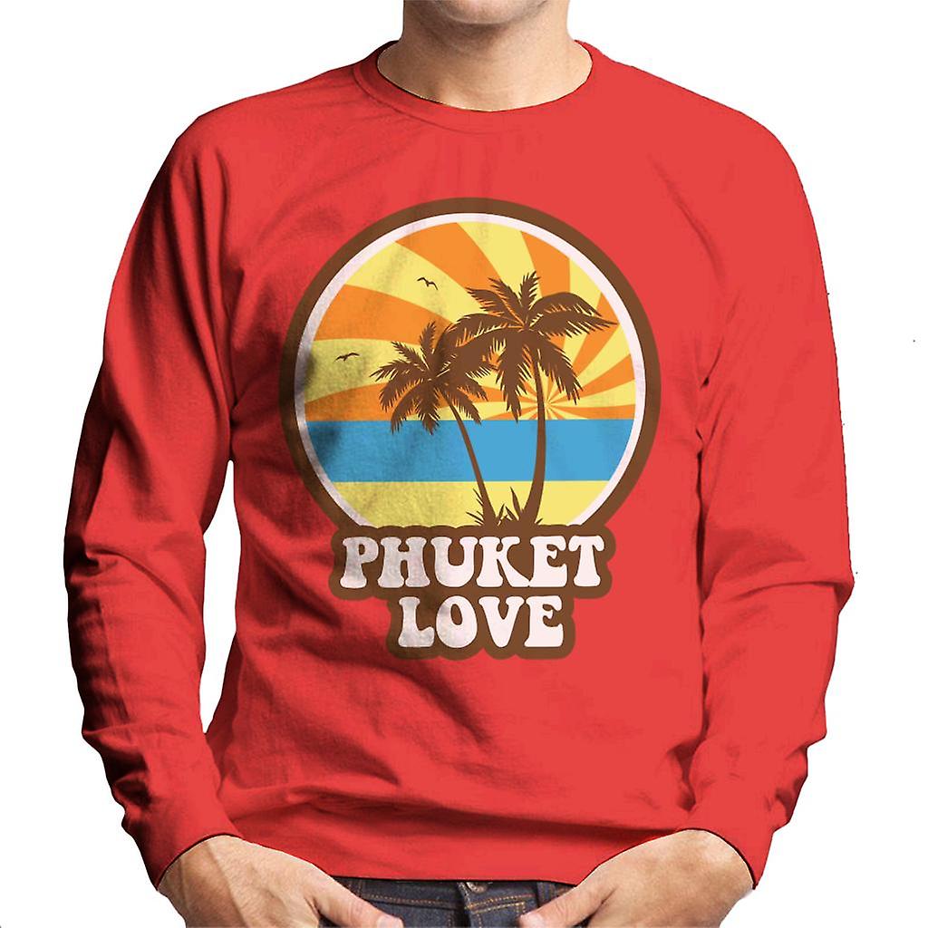 Phuket láska retro muži ' s mikiny