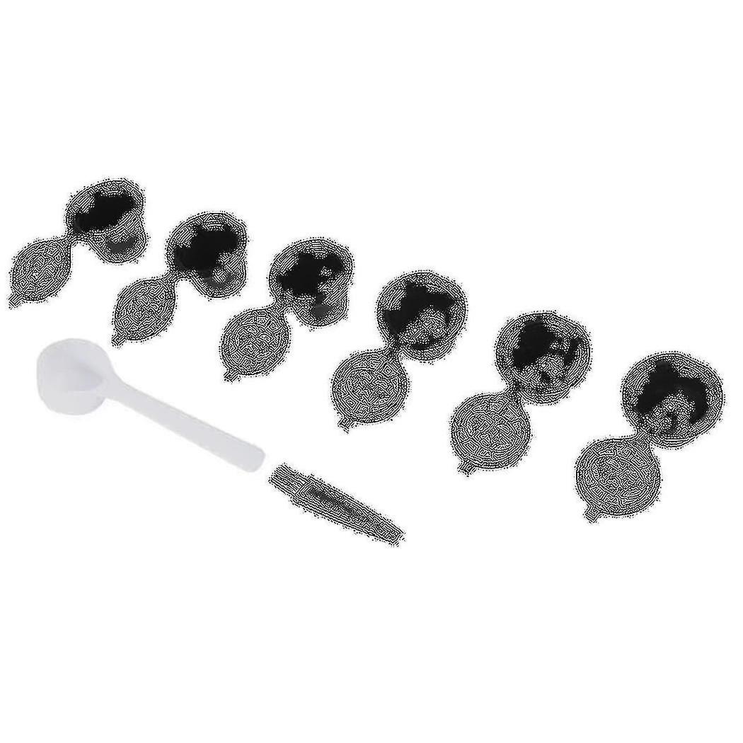6 Reusable Capsules Refillable Coffee Capsule Filter Compatible With Coffee Machines With Coffee S